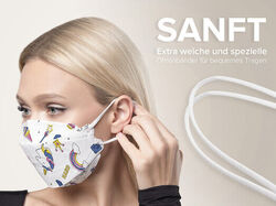 Hard Einweg FFP2 Atemschutzmaske Made in Germany einzel verpackt