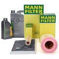 MANN Filterset + 6L ORIGINAL 5W30 MB 229.51 Motoröl für MERCEDES W203 S203 M271
