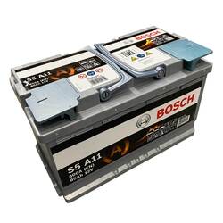 Bosch S5 A11 Autobatterie AGM Start-Stop 12V 80Ah 800A inkl. 7,50 € Pfand