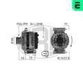 Lichtmaschine Generator Lima ERA 210421A für FORD TRANSIT Bus TOURNEO TDCi FIAT