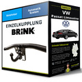 Abnehmbare Anhängerkupplung für VW Passat Limousine 10- B7 Typ 362 Brink NEU