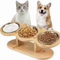 Erhöhter, Geneigter Katzennapf, Tiernahrung, Wassernapf, Bewässerung Für