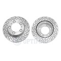 2x OPTIMAL Bremsscheibe Bremsscheiben Satz Bremsen Hinten BS-8938C