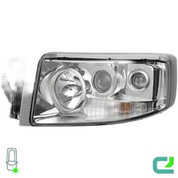 Hauptscheinwerfer links 24 V H7/H1/H3 Halogen HELLA für Renault Trucks Premium