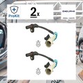 2x ORIGINAL® Delphi Sensor, Raddrehzahl Vorne, Links, Rechts für Opel Antara