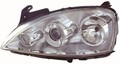 ABAKUS Scheinwerfer Links für OPEL Corsa C Schrägheck (X01) 442-1136L-LD-EM