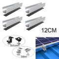 Solarmodul Halterung PV Montageschienen Set Photovoltaik Befestigungsschiene