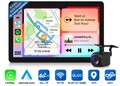 10,1" 2K 1 DIN Android Auto 13 8-Kern Autoradio CarPlay GPS Navi WIFI DSP 4G RDS