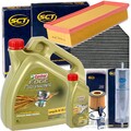 FILTERSET SATZ PAKET+CASTROL 5W30 ÖL 2.0 TDI für AUDI A4 B8 A5 Q5 8R 120-177 PS