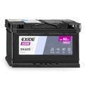 Exide 82Ah Autobatterie EK820 AGM 800A/EN 12V Start-Stop betriebsbereit