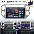 Carplay Für VW Tiguan 5N 2007-2016 Autoradio GPS Navi BT Android Kamera WIFI DAB