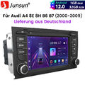 7" Autoradio Für Audi A4 8E 8H B6 B7 2000-2009 Android12 GPS Navi BT DAB+ 1+32GB