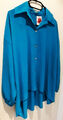 Top Modische Damen Bluse  Oberteil   Italy  Blau  Gr. 38-44
