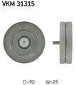 SKF VKM 31315 Umlenk-/Führungsrolle, Keilrippenriemen für AUDI SEAT VW Riementri