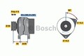BOSCH Lichtmaschine Generator LiMa ohne Pfand 0 986 042 750