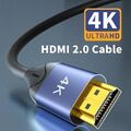 1m - 10m 4K HDMI Kabel 2.0 High Speed Ethernet HDR 2160p 3D Full UHD