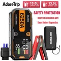 6250A Auto KFZ Starthilfe Jump Starter Ladegerät Booster Powerbank LCD-Anzeige