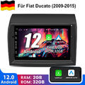 7" Android 12 Autoradio GPS 2+32G für Fiat Ducato 2009- 2015 Carplay WIFI DAB+