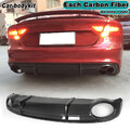 Carbon Diffusor Hinten Stoßstangen Spoiler Lippe Passt für Audi A7 S-Line 11-14