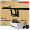 AHK abnehmbar für Nissan Qashqai II Typ J11 11.2013-09.2018 +ESatz 7poliger