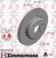 ZIMMERMANN Bremsscheibe 150.2919.32 für BMW