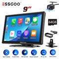 Wireless Carplay & Android Auto 1080P Dashcam Autoradio, 9-Zoll IPS Touchscreen