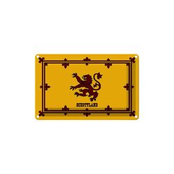 Blechschild 18x12 cm Schottland Königswappen Flaggen Fahnen & Wappen