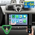 Android 15 Autoradio GPS Navi Carplay 4+64G WiFi Für Smart Fortwo 451 2010-2015