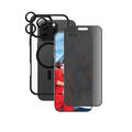 CARE by PanzerGlass® Flagship 3-in-1 Privacy Schutzset für iPhone 16 Pro Max