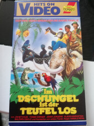 VHS RARITÄT: THOMAS OHRNER in IM DSCHUNGEL IST DER TEUFEL LOS (1982)