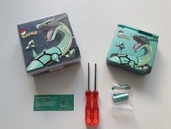 Gameboy Advance SP Case Hülle Gehäuse | Rayquaza Edition mit Box | NEU IPS ready