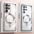 HandyHülle für MagSafe Samsung S25 S24 S23 Ultra S22 Schutz Magnet Case Cover