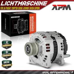 Lichtmaschine Generator 180A 14V für VW Passat Crafter Dodge Journey Skoda Yeti