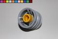 Lego Duplo - Felge - für Rad Reifen Kette Kettenantrieb - gelb grau - Toolo