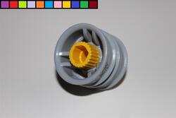 Lego Duplo - Felge - für Rad Reifen Kette Kettenantrieb - gelb grau - Toolo