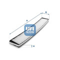 Innenraumfilter Partikelfilter 53.158.00 UFI für BMW ALPINA