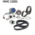 1x Wasserpumpe + Zahnriemensatz SKF VKMC 11001 passend für AUDI FORD MAN SEAT