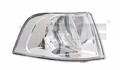 Blinkerleuchte vorne links chrom 18-0114-41-2 TYC für VOLVO S40 I V40 Kombi