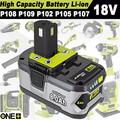 18V 8.0Ah Original Akku für RYOBI One+ Plus Lithium RB18L50 P108 P104 Batterie