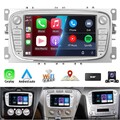 Für Ford Focus II Mk2 Mondeo C-MAX Carplay Android 14 DAB+ Autoradio 4+64G BT FM