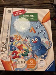 TipToi Buch- Lern mit mir! Mathe 1.KLASSE Rechnen 6-7 Jahre TOP Zustand 