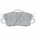 1x Bremsbelagsatz, Scheibenbremse DELPHI LP3591 passend für HYUNDAI KIA