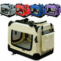 Faltbar Hundebox Hundetransportbox Transportbox Reisebox Auto Hunde Katze Box