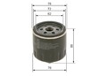 BOSCH Ölfilter 0 451 103 318 Anschraubfilter für VW SEAT SKODA AUDI GOLF A2 BORA