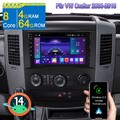 Apple CarPlay 8-Core 4+64G Android 14 Autoradio Navi Für VW Crafter 2006-2016
