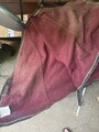 Abschwitzdecke 145/195 Fleece Rot
