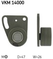 SKF VKM 11265 Spannrolle, Zahnriemen oben für AUDI