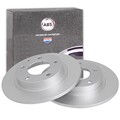 2x A.B.S. BREMSSCHEIBEN 261mm HINTEN passend für FORD USA PROBE MAZDA 626 MX-6