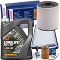 BOSCH FILTERSET+MANNOL 5W30 für 1.6 TDI AUDI A1 8X VW POLO 6R SKODA FABIA 2