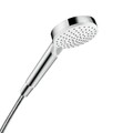 Hansgrohe Handbrause CROMETTA Vario weiß/chrom mit 2 Strahlarten 26330400